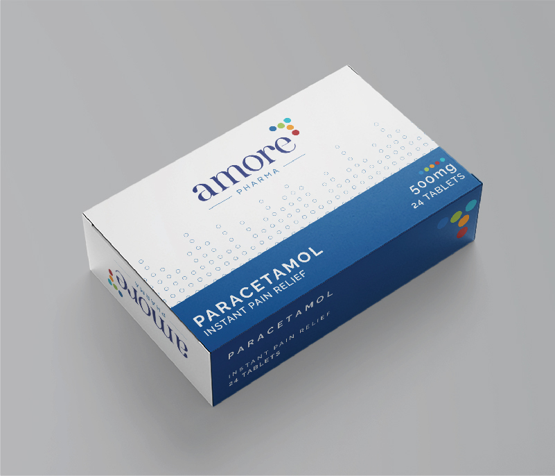 Pharmaceutical Product packaging design by 4AM Worldwide